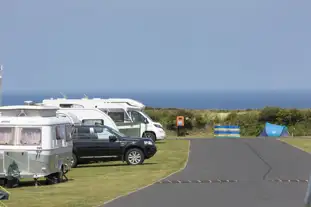 Tregurrian Camping and Caravanning Club Site, Newquay, Cornwall (6.4 miles)