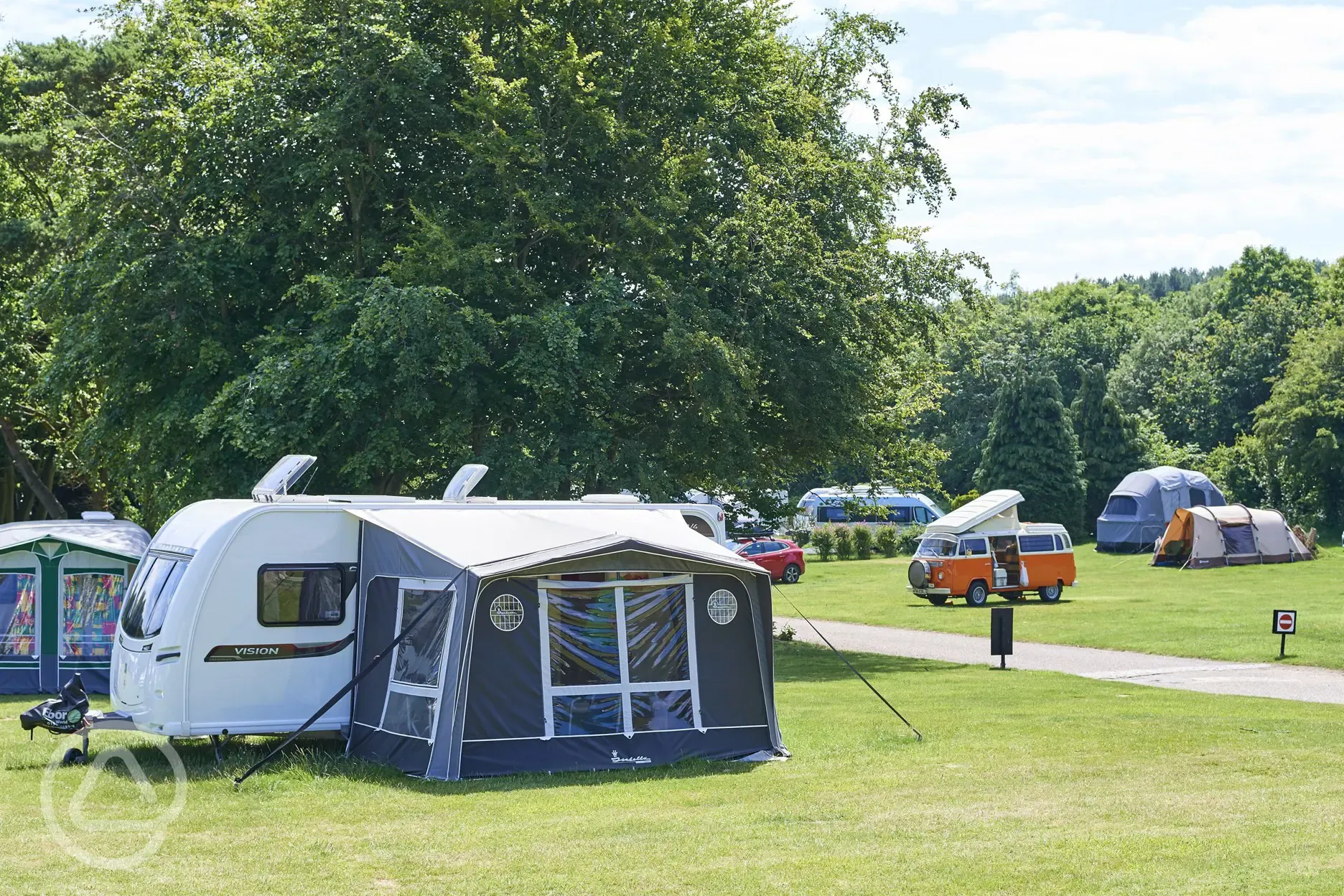 Pitches at West Runton Camping and Caravanning