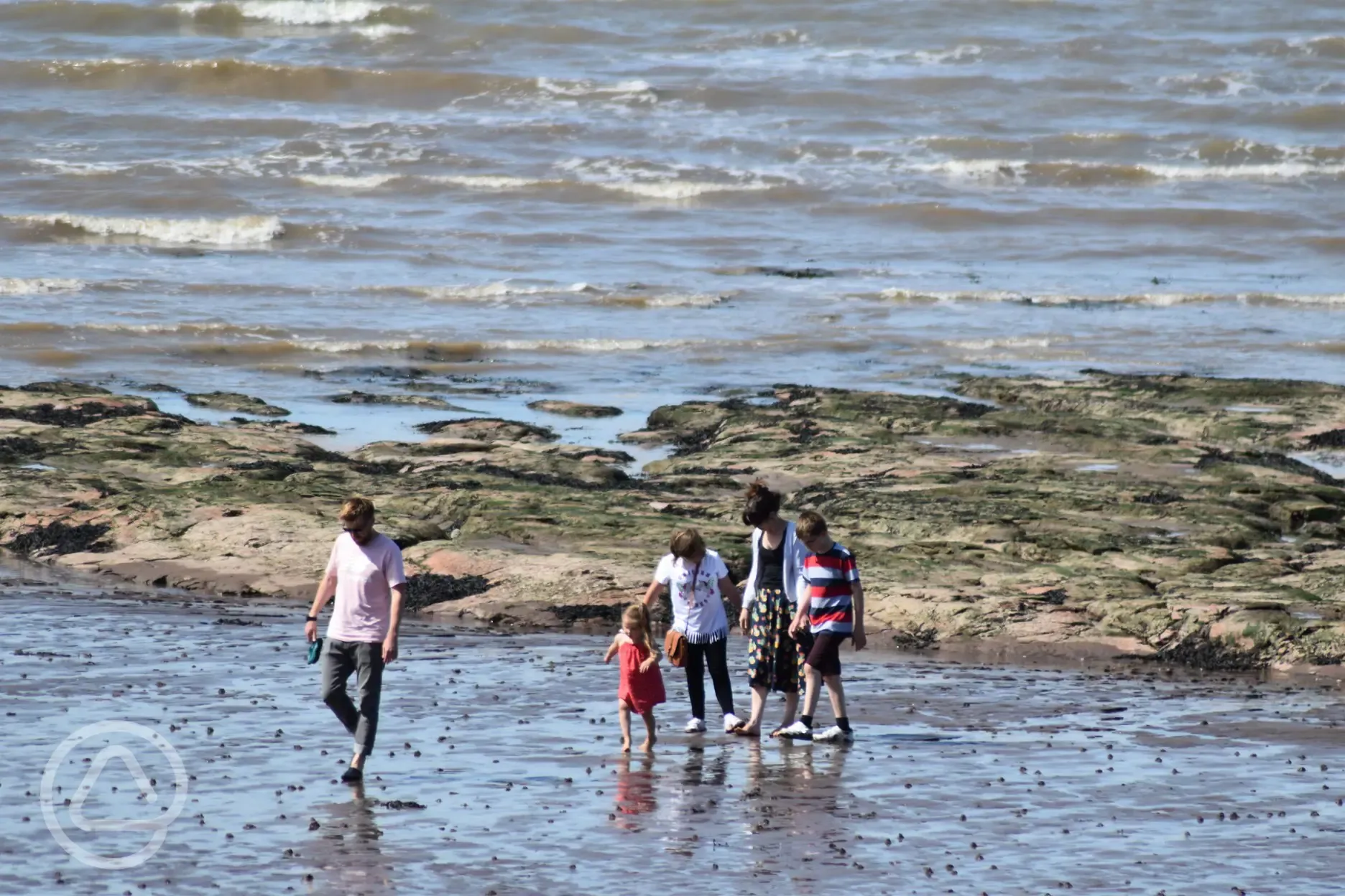 Enjoy fossil hunting or rambling along the scenic beach