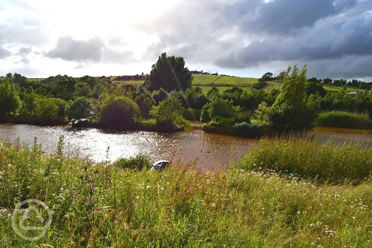 Onsite lake