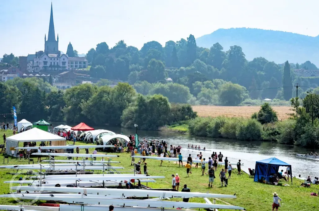 Rowing on the River Wye