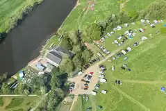 Aerial of the site