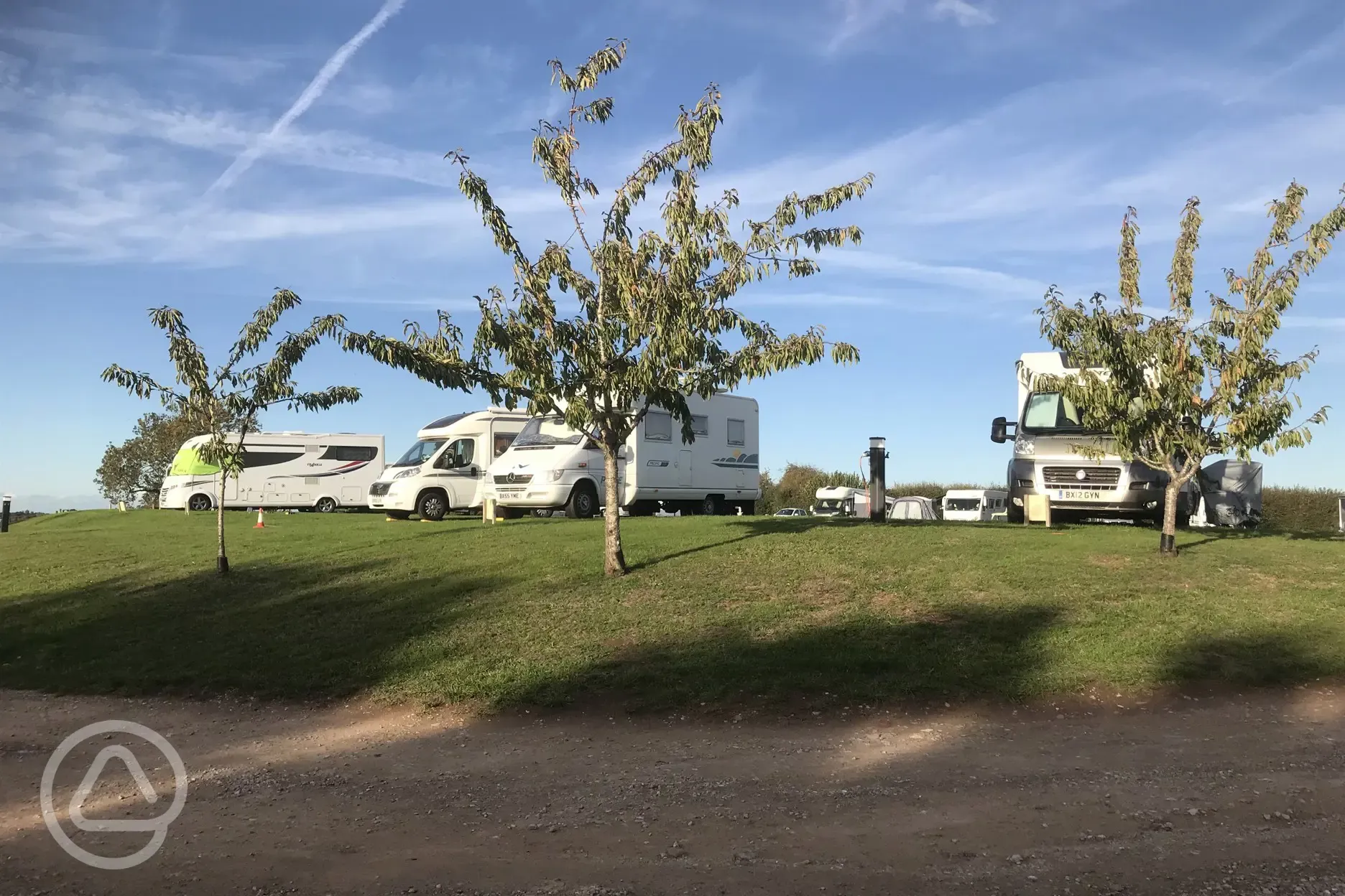 Some of our touring pitches