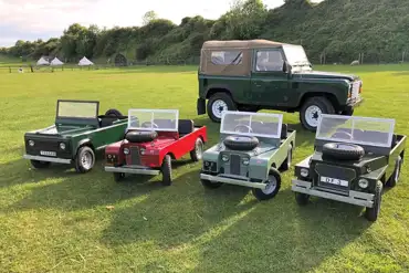 Mini Land Rovers