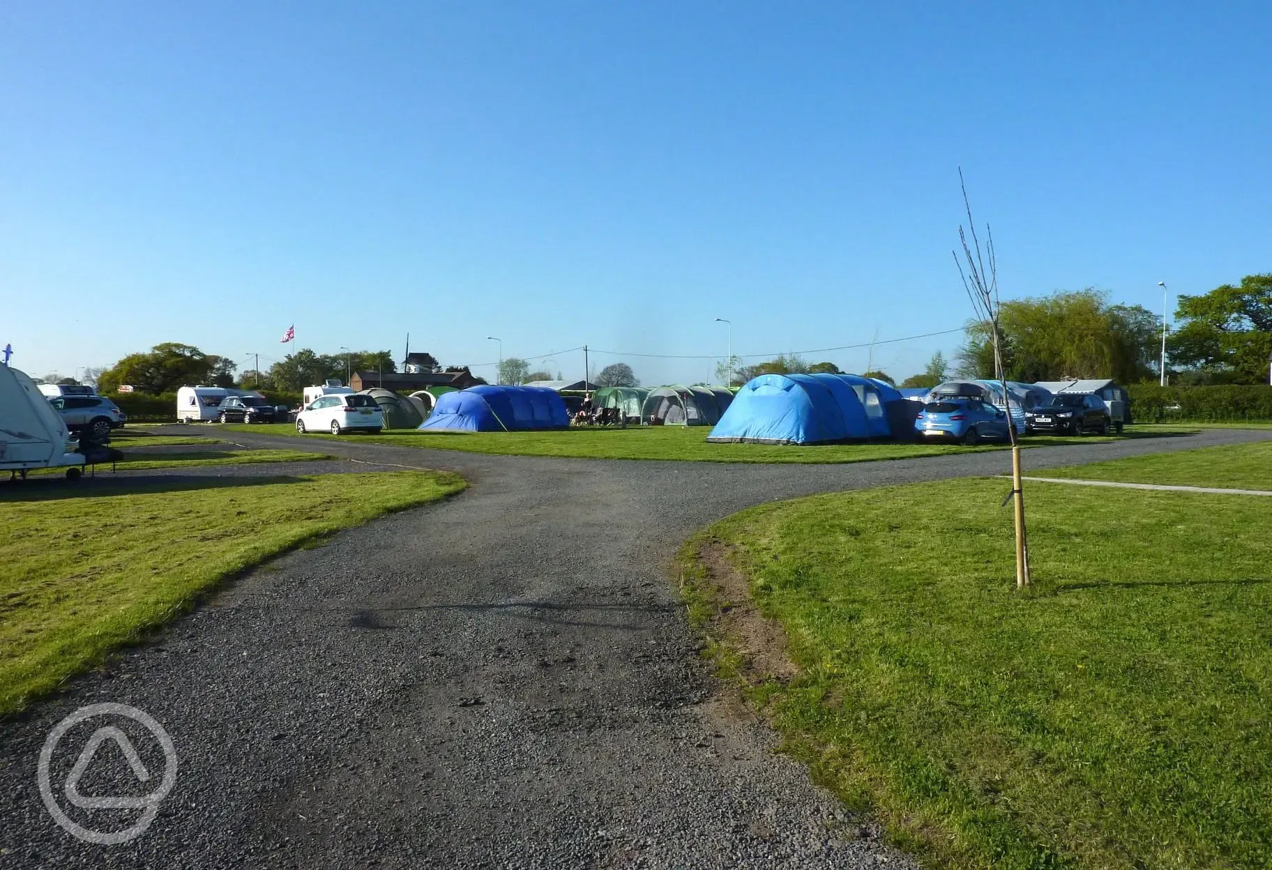 Electric grass pitches