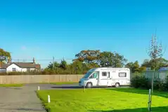 Fully serviced hardstanding pitches