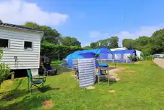 Ensuite electric grass pitches with a 16 amp electric hook up