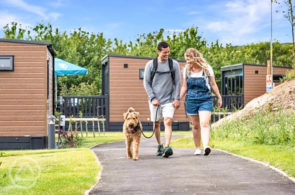 Ensuite glamping pods