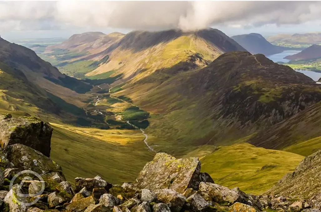 Surrounding landscapes of the Lake District