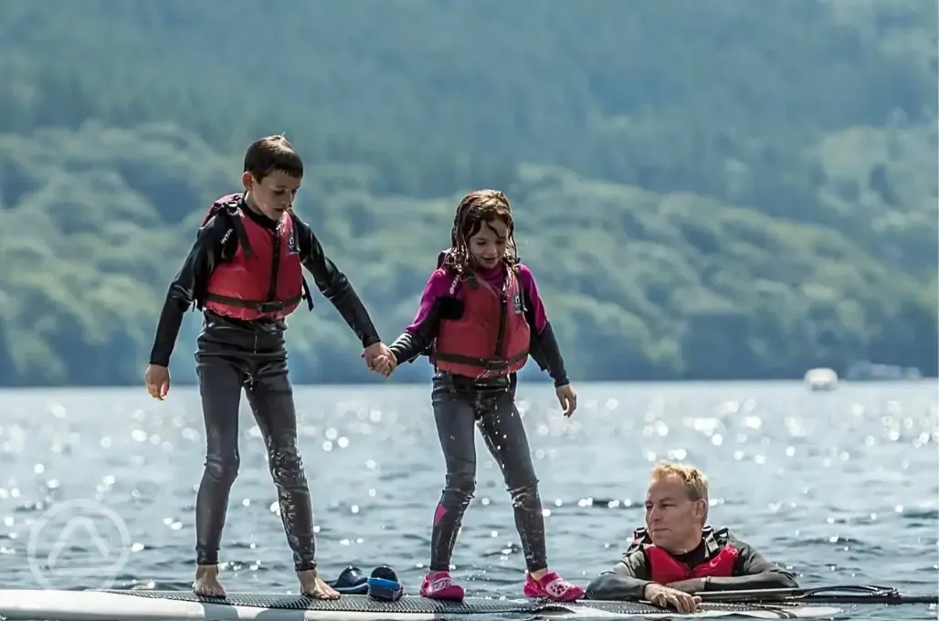 Water sports on Coniston Water (a five minute drive away)