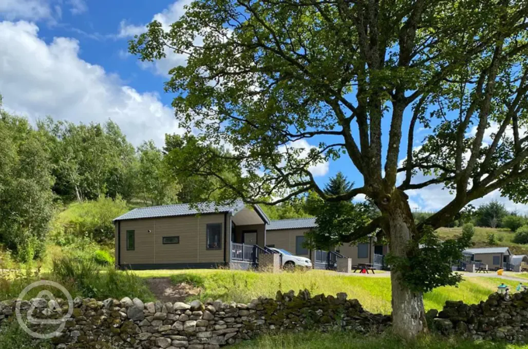 Ensuite glamping cabin