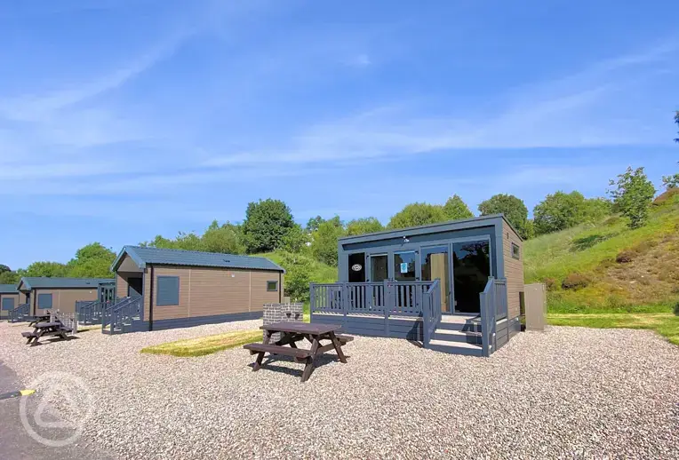 Ensuite glamping pod