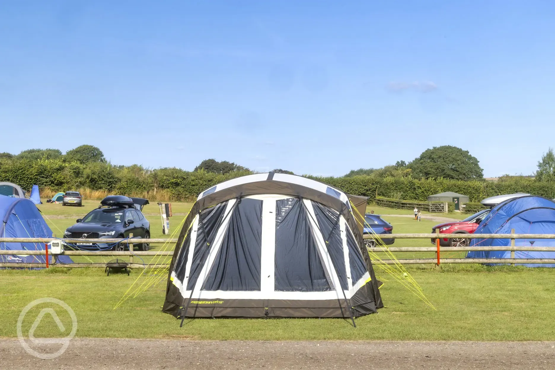 Electric grass pitches