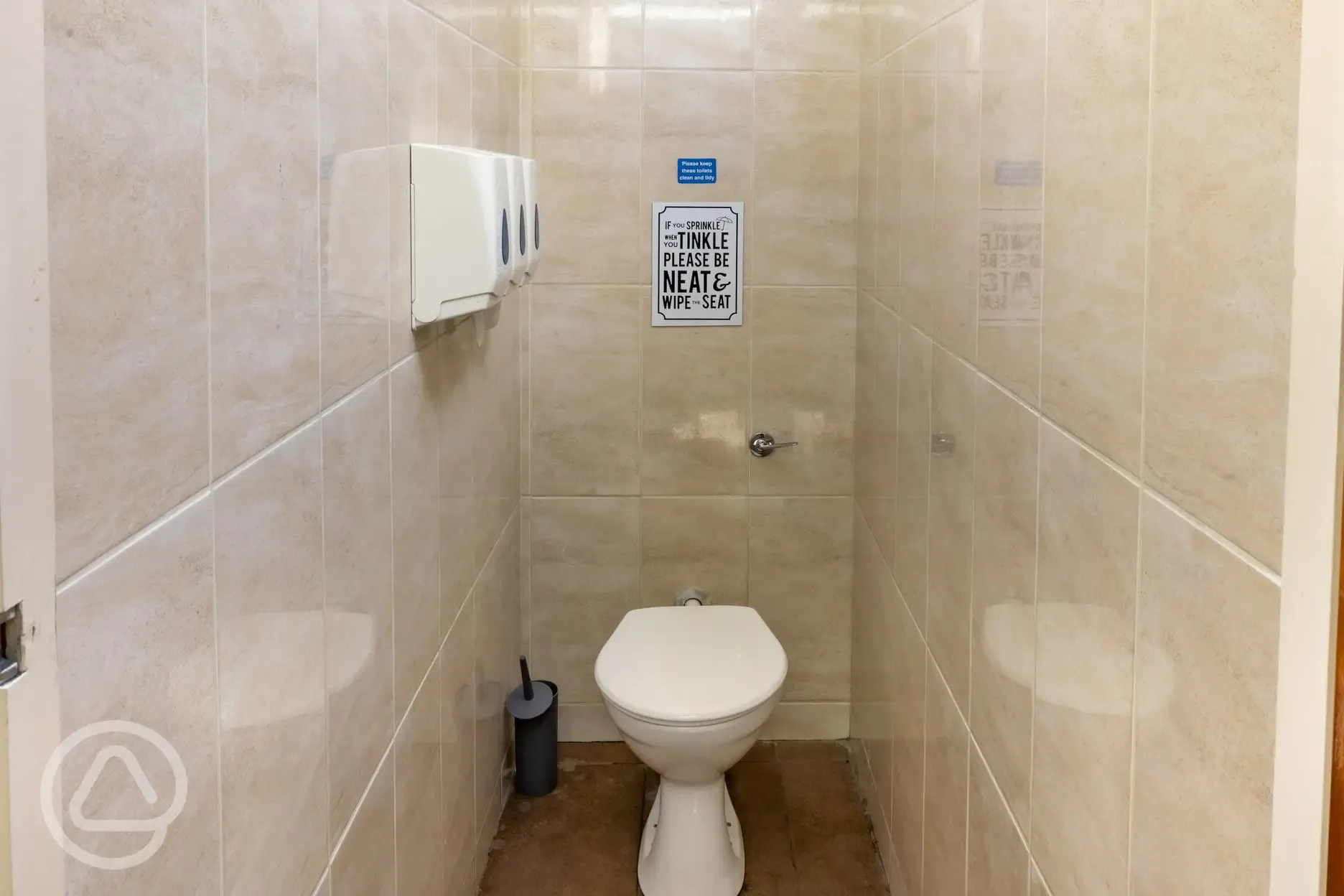 Private toilet cubicles