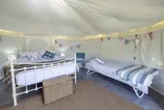Yurt interior