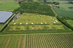 Aerial of site