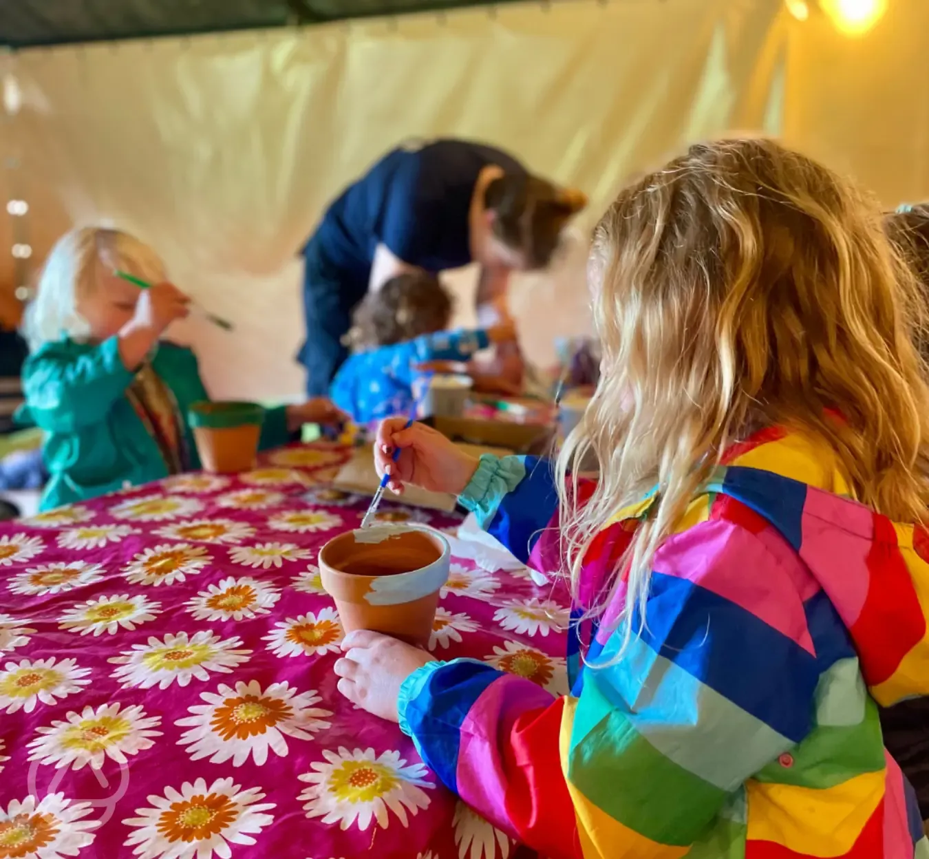 Arts and crafts and t-shirt tie dying