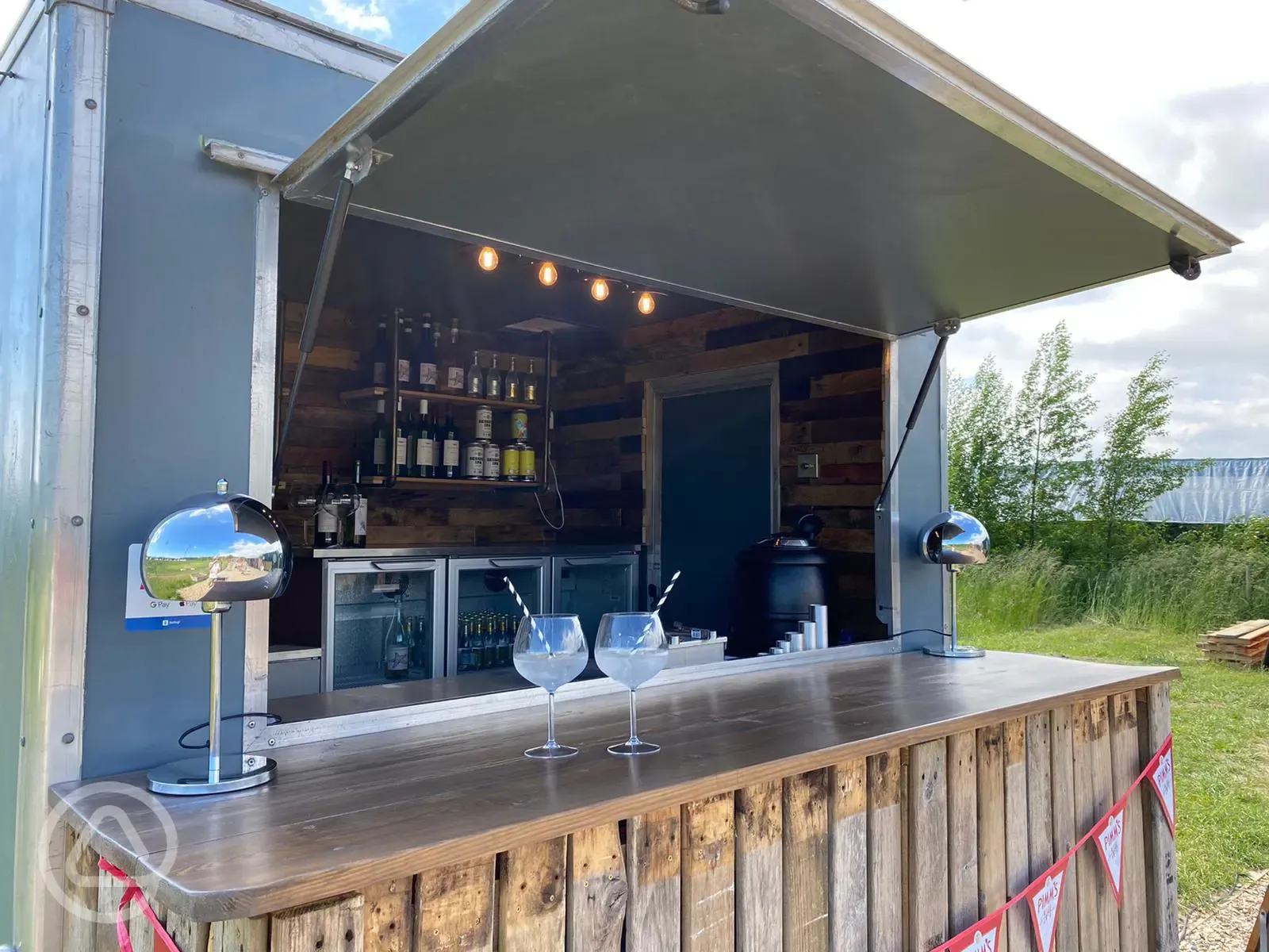 Onsite bar area