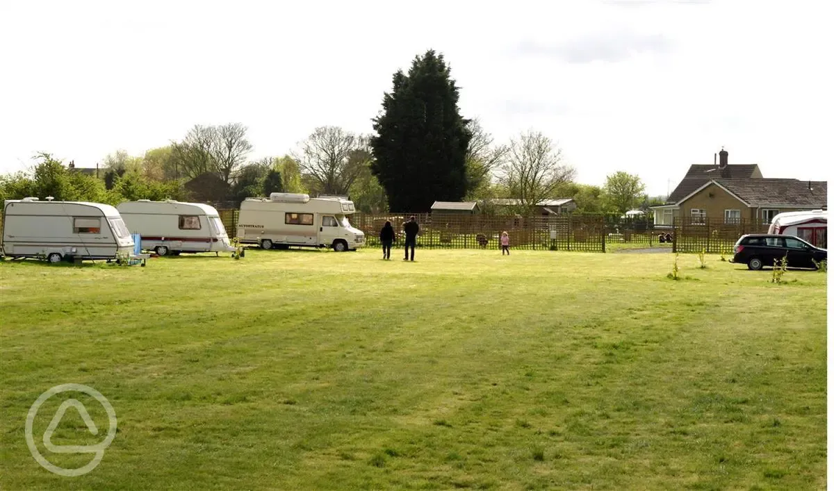 Camping and caravanning pitches Standen Lodge