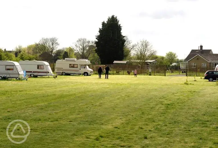 Camping and caravanning pitches Standen Lodge