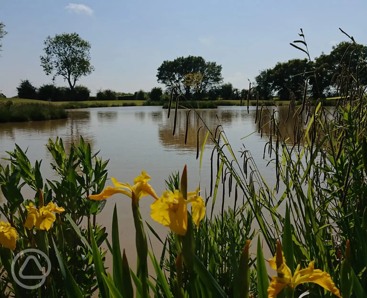 Onsite fishing lake