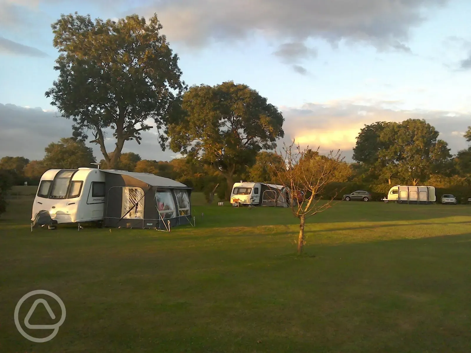 Electric grass touring pitches