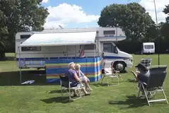 Electric grass touring pitches