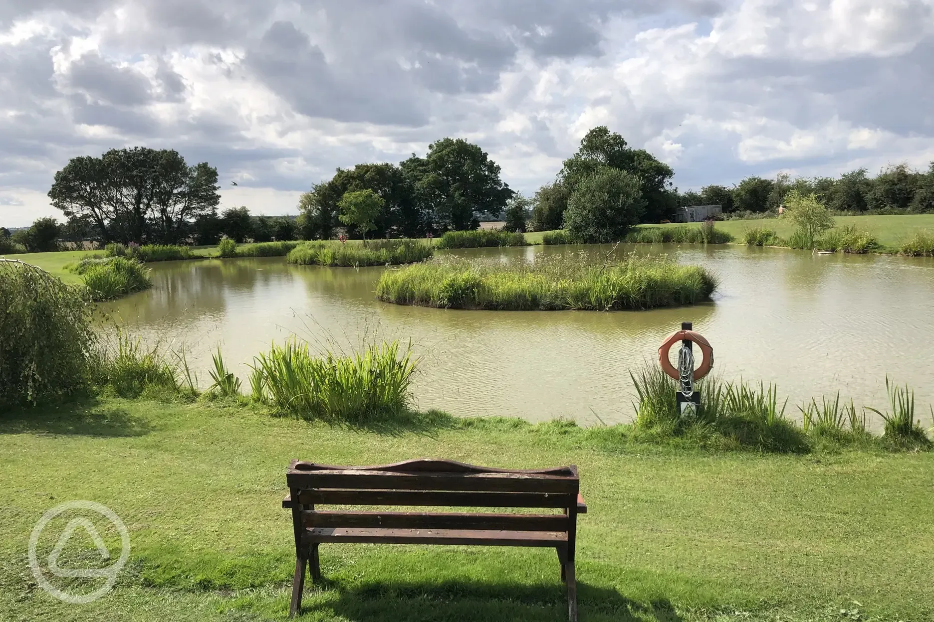 Onsite fishing lake