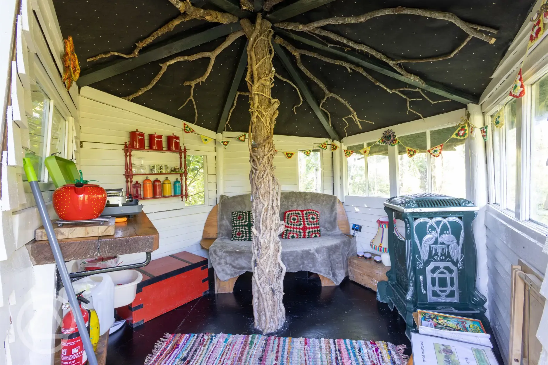 Gypsy caravan interior