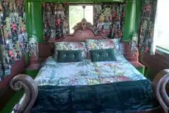 Forest glamp bus bed