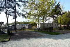 Small fully serviced hardstanding pitches in the Pine Views area