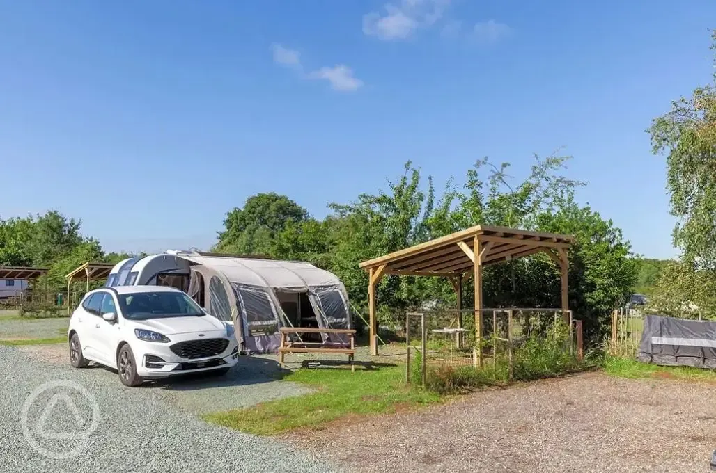 Small fully serviced hardstanding pitches (pine views)