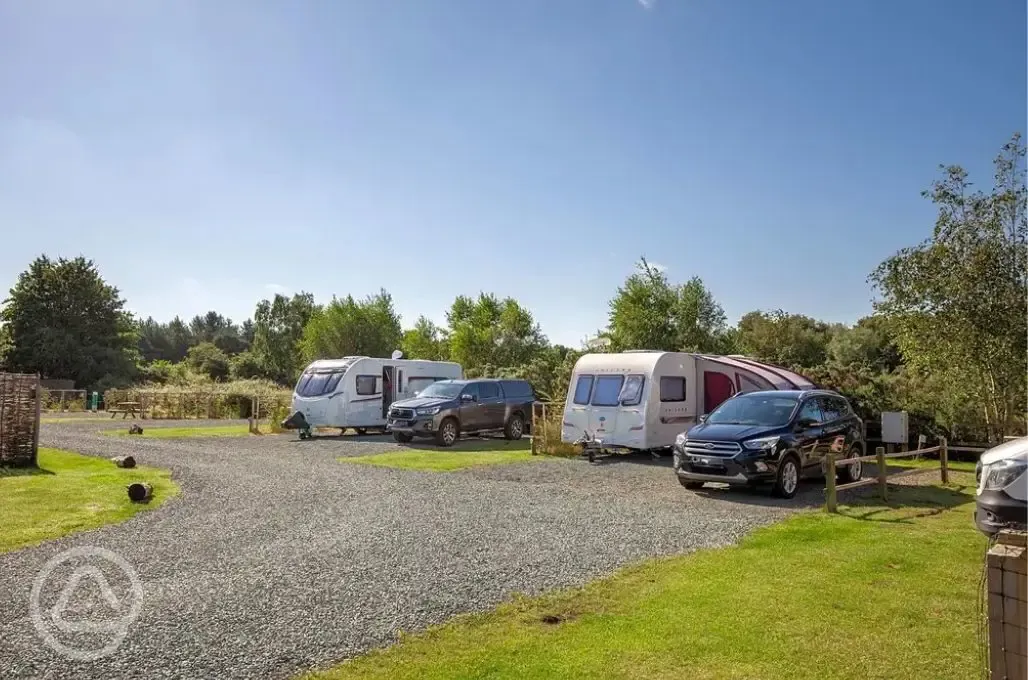 Fully serviced hardstanding pitches (pine views) bench only