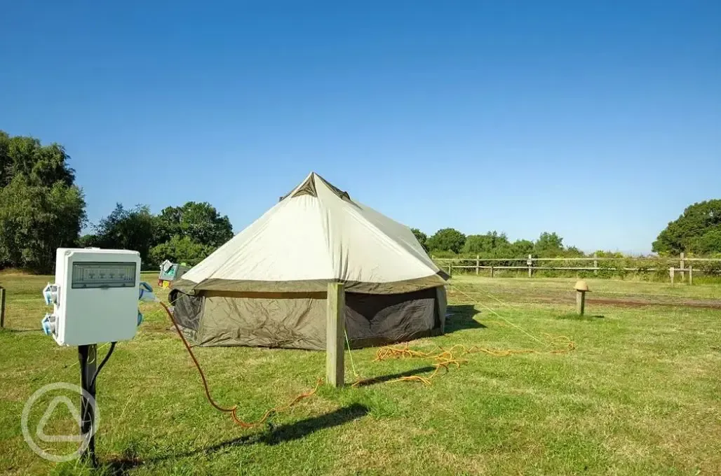 Small electric grass pitches (sandy acres)