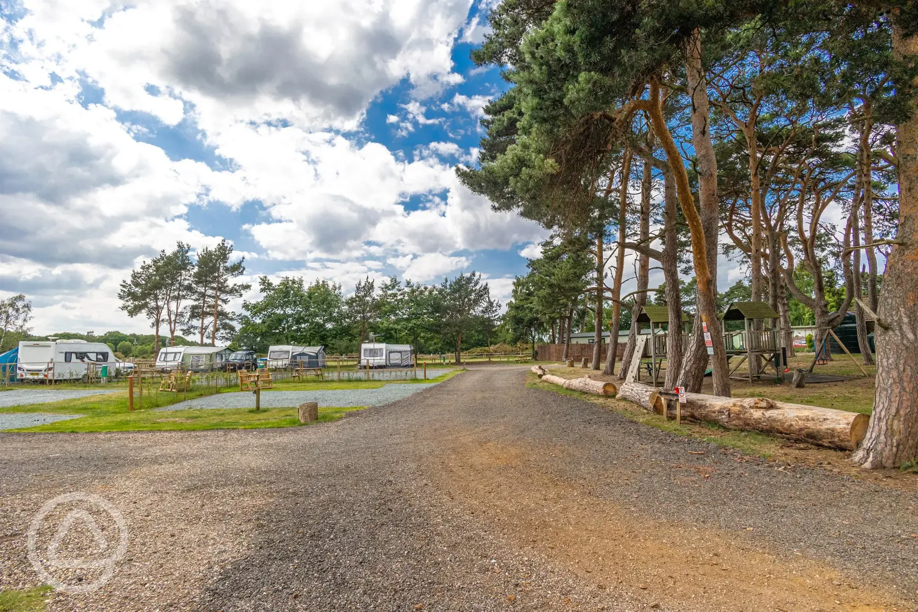 Entrance to the site