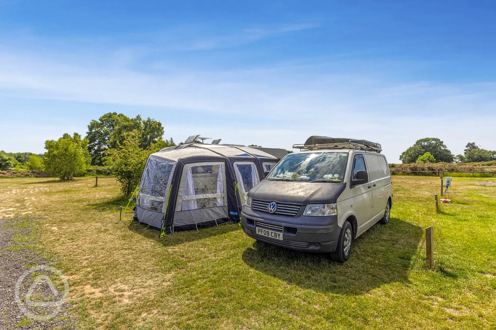 Electric grass pitches (sandy acres)