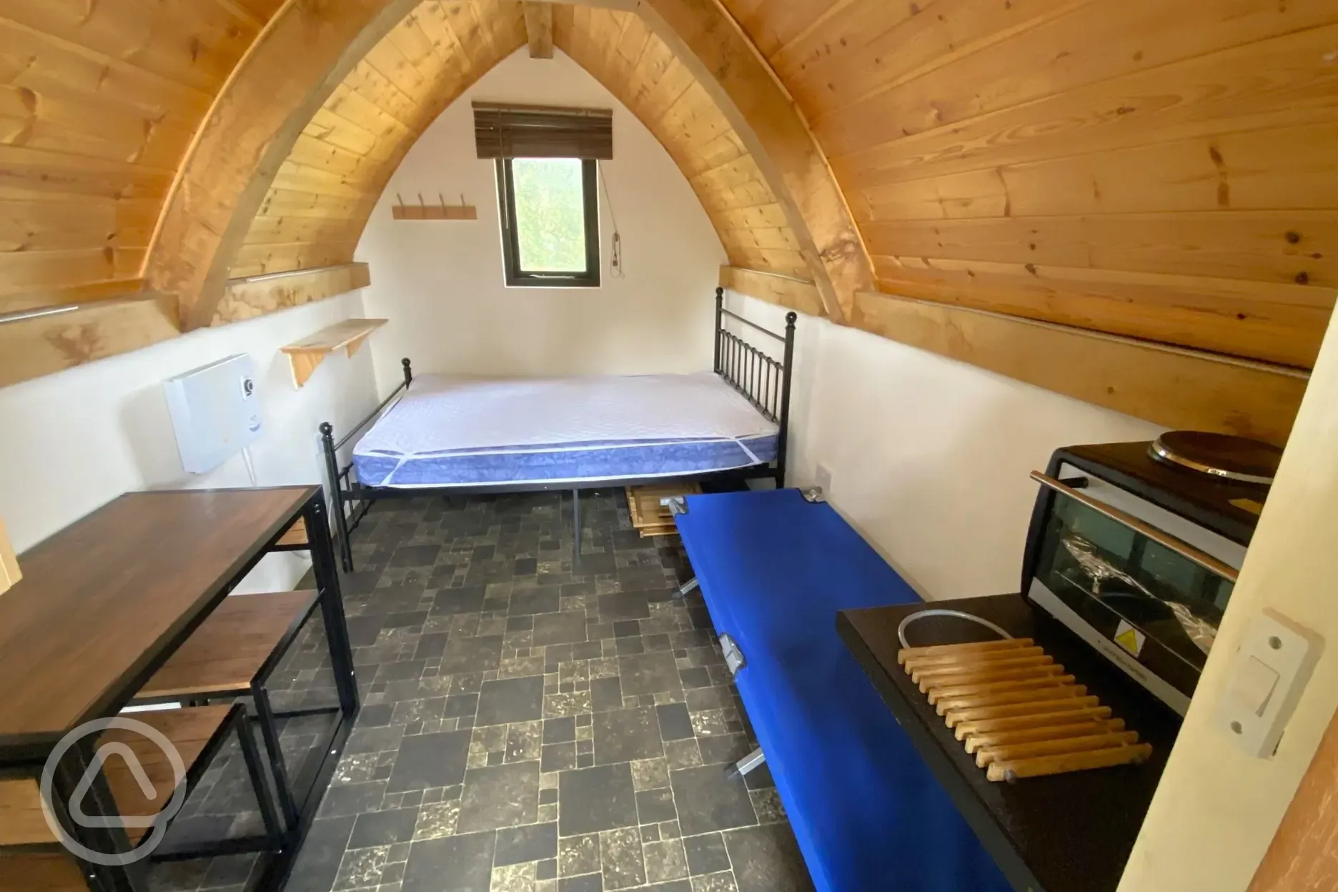 Oak Pods interior
