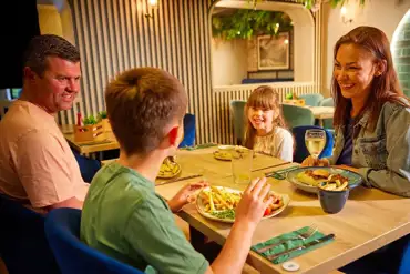 Borders Bar and Restaurant open daily at Solway Holiday Park