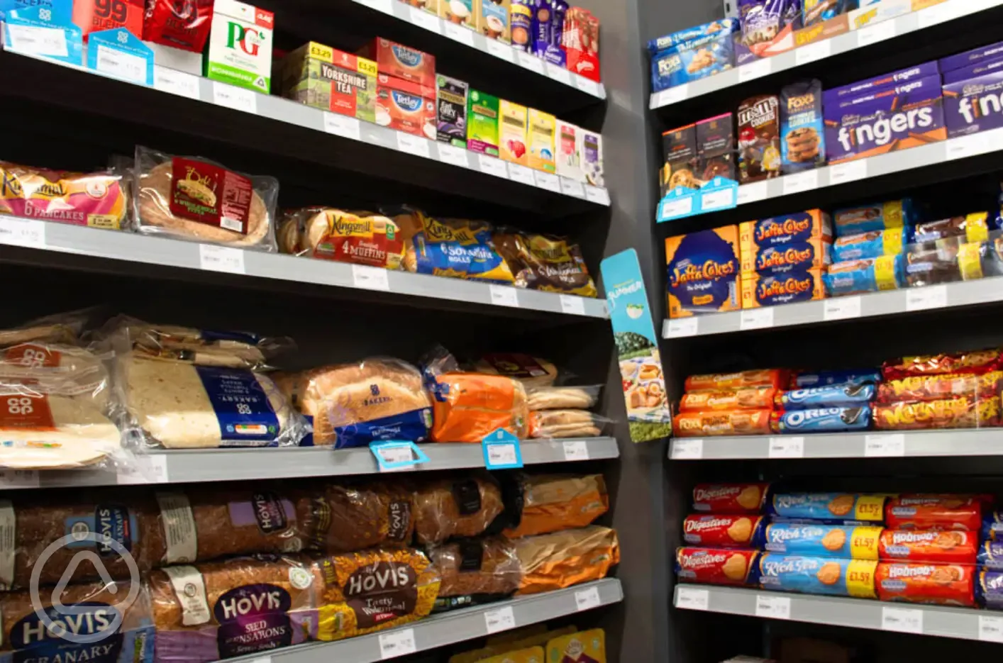 Fully stocked Nisa shop