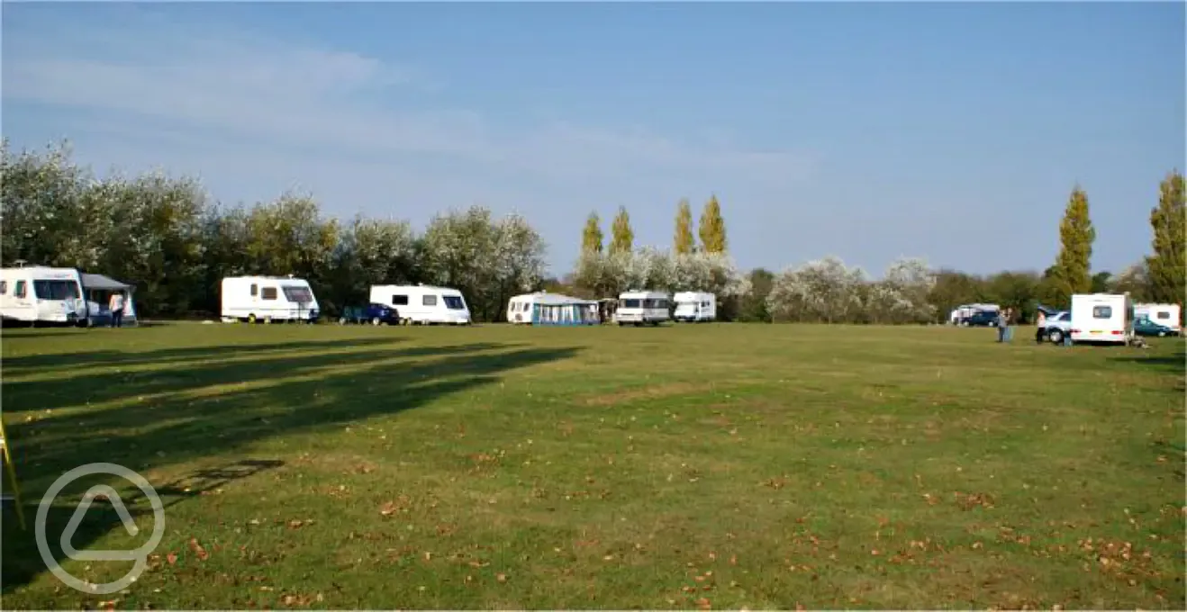 Caravans at Steadings Park