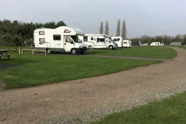 Hardstanding fully serviced touring pitches