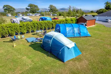 Non electric grass pitches for tents, roof tents, trailer tents and campervans