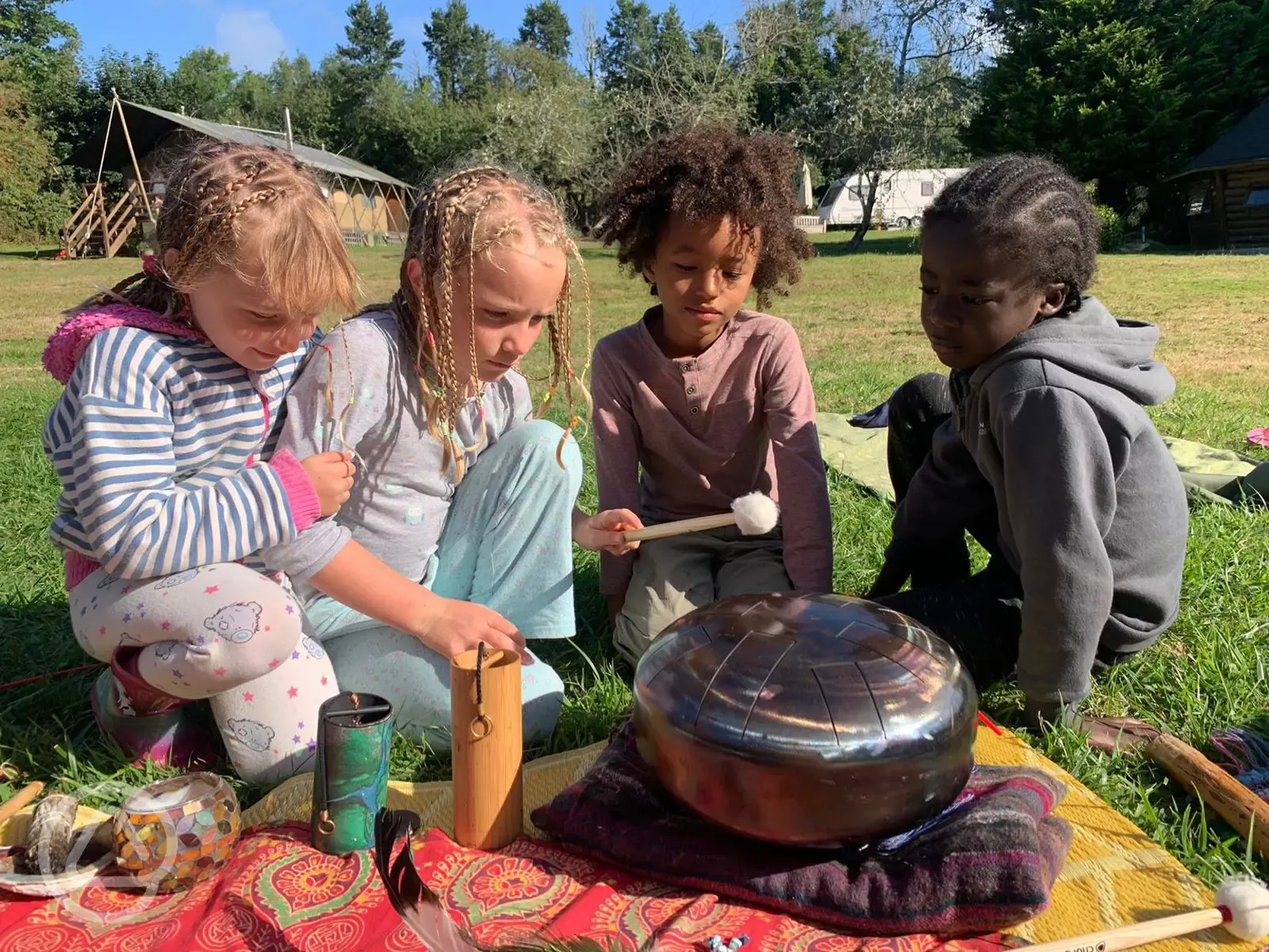 Sound baths