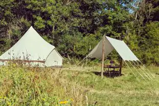 Polgreen Camping, St Mawgan, Cornwall