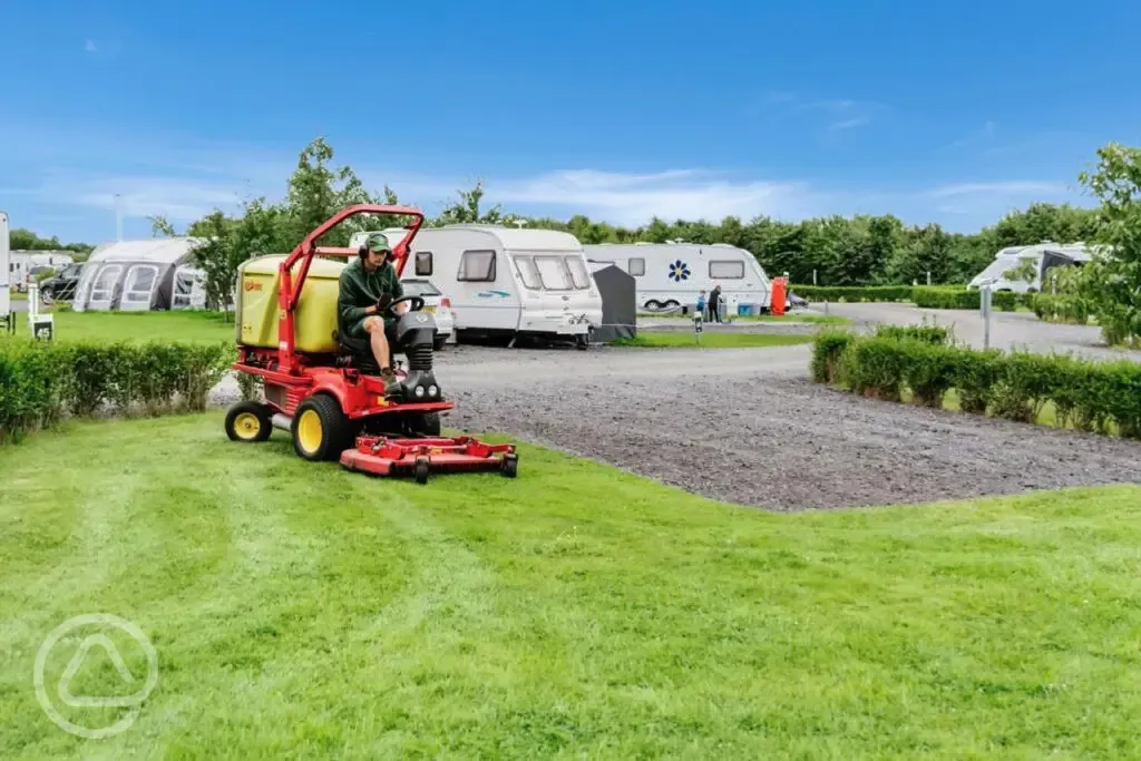 Hardstanding pitches