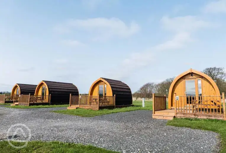 Glamping pods