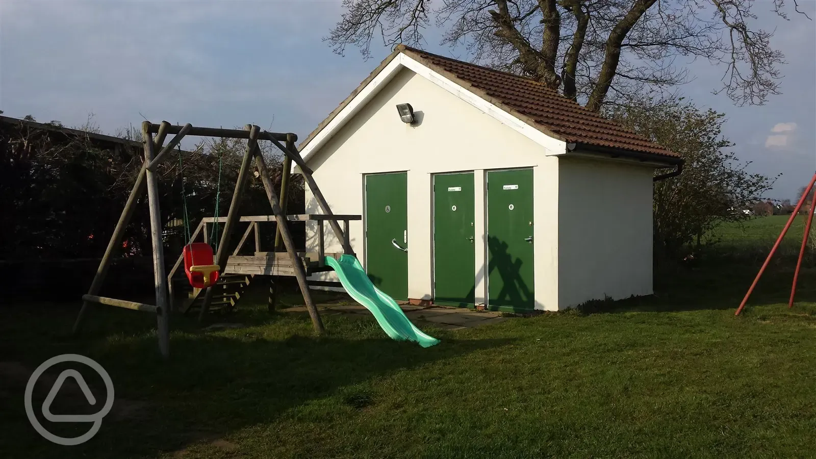 Disabled toilet block