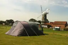 Large tent on an optional electric grass pitch