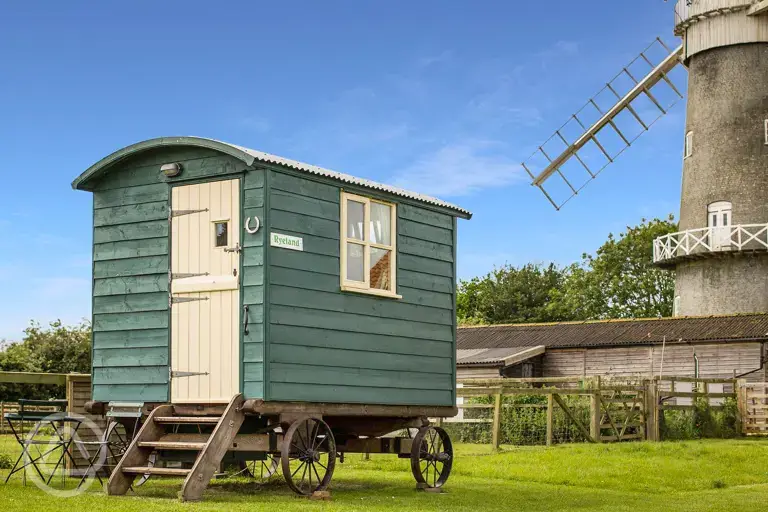 Ryeland shepherd's hut