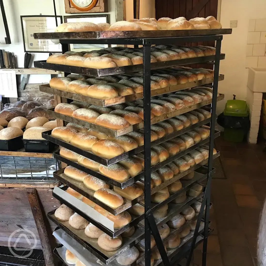 Fresh bread from the bakery